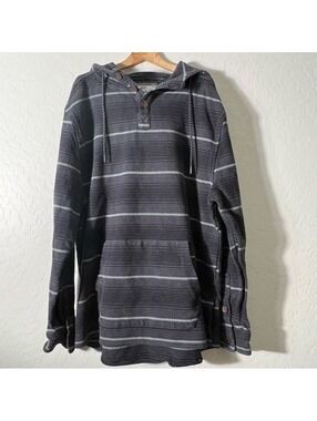 Jetty Marine Supply Quinton heavy cotton twill Baja blanket nautical hoodie XL